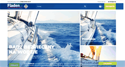 Desktop Screenshot of fladen.pl